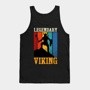 Vintage Legendary Vikings Cool Tank Top